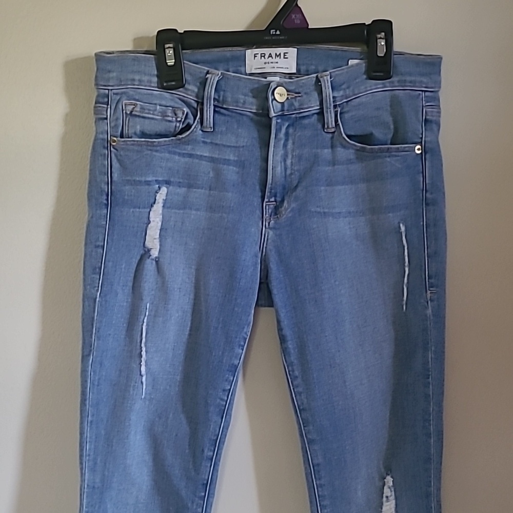 Frame Le Skinny de Jeanne in Echo Park Size 27 - Picture 5 of 13